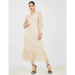 styli Lace A-Line Dress-picture-47