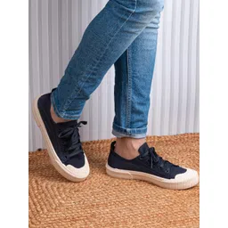 Styli Men Canvas Lace-Up Casual Shoes-picture-29