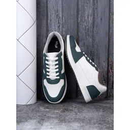 Styli Men Colourblocked Lace-Up Sneakers-picture-12