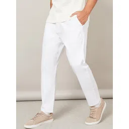 Styli Men Cotton Linen Trousers-picture-40