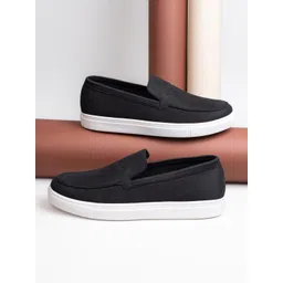 Styli Men Faux Suede Casual Slip On Loafers-picture-17