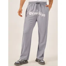 Styli Men Gothic Big Text Placement Print Oversized Jogger-picture-25