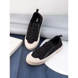 Styli Men Lace Up Textured Sole Casual Shoes-picture-34