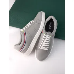 Styli Men Perforations Comfort Insole Lace-Ups Sneakers-picture-35