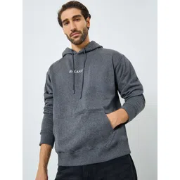 Styli Men Printed Hooded Sweatshirt-picture-41