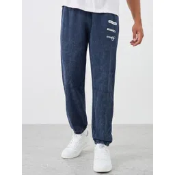 Styli Men Pure Cotton Joggers-picture-10