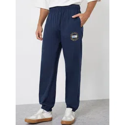 Styli Men Relaxed Fit Mid-Rise Joggers-picture-21