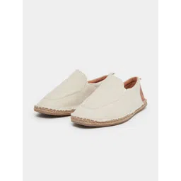 Styli Men Round Toe Leather Espadrilles Shoes-picture-38