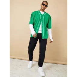 Styli Men Slim-Fit French Terry Joggers With Elasticated Cuff-picture-20