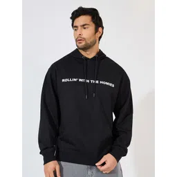 Styli Men Slogan Printed Relaxed Fit Hoodie-picture-21