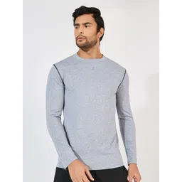 Styli Men Solid Round Neck Slim Fit T-shirt-picture-32