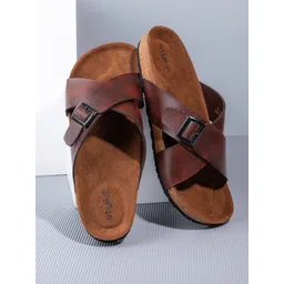 Styli Men Solid X Band Sandals-picture-13