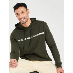Styli Men Typography Print Boxy Hooded Sweatshirt-picture-11