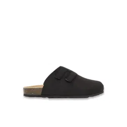 Styli Men's Coal Black Mules-picture-41