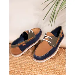 Styli Men's Multicolor Boat Shoes-picture-46