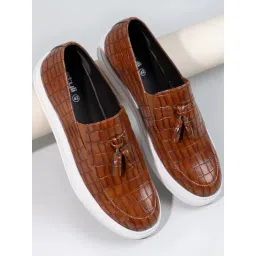 Styli Men's Tan Casual Mocassins-picture-38
