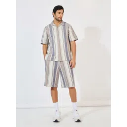 Styli Multi Relaxed fit Stripes Co-Ord Sets-picture-37