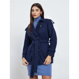 Styli Navy Blue Oversized Jacket-picture-17