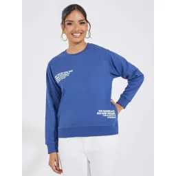 Styli Navy Printed Sweatshirt-picture-23
