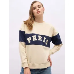 Styli Off White Color-Block Sweatshirt-picture-34