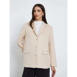 Styli Off White Regular Fit Jacket-picture-32