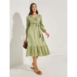 Styli Olive Regular Fit Dress-picture-23