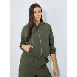 Styli Olive Regular Fit Jacket-picture-24