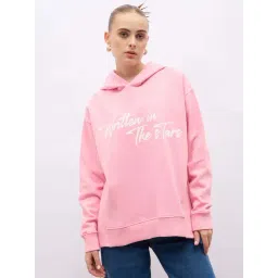 Styli Pink Plain Hoodie-picture-35