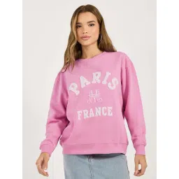 Styli Pink Printed Sweatshirt-picture-39