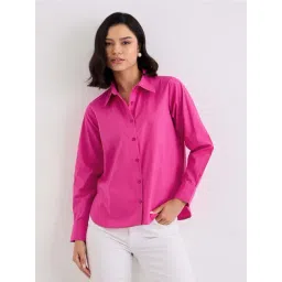 Styli Pink Regular Fit Shirt-picture-52