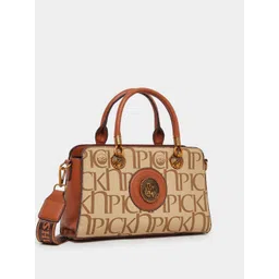 Styli Printed PU Structured Handheld Bag-picture-41