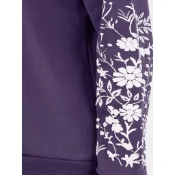 Styli Purple Floral Sweatshirt image 3