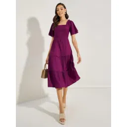 Styli Purple Regular Fit Dress-picture-25