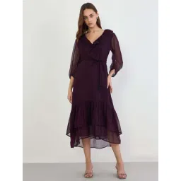 Styli Purple Regular Fit Dress-picture-10