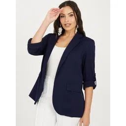 Styli Regular Fit Single Breasted Blazer image 3