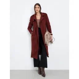 Styli Rust Polyester Regular Fit Jacket-picture-16