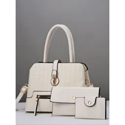 Styli Set Of 3 Textured Handbag Wallet & Card Case-picture-13