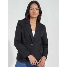 Styli Slim-Fit Single Breasted Blazer-picture-28