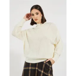 Styli White Plain Sweater-picture-11