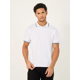 Styli White Regular Fit Polo T-Shirt-picture-38