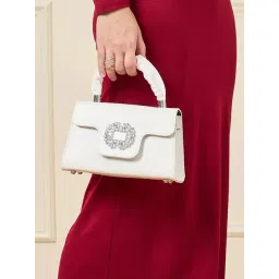 Styli White Solid Handbag-picture-27