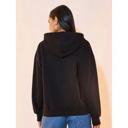 Styli Women Regular Fit Regular Length Slogan Hoodie image 4