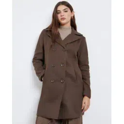 styli Women Regular Fit Trench Coat-picture-14