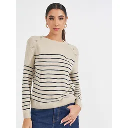 Styli Women Striped Pullover-picture-21
