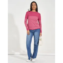 Styli Women Striped Pullover-picture-25