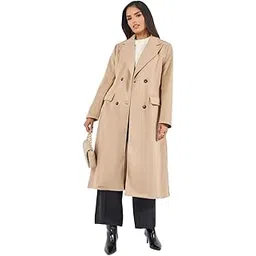 styli Women's A-Line Coat-picture-25