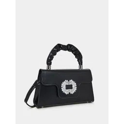 Styli Women's Black Embellished Bag-picture-41
