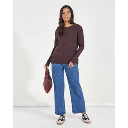 styli Women Regular Fit Pullover image 3