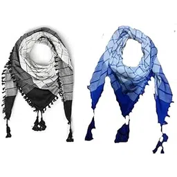 Stylish & versatile scarf for Men - Desert Shemagh Scarf Modern Look for Men's and Women (Pack of 2)-picture-53