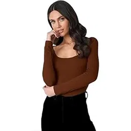 Stylish Square Neck Top for Women and Girls-picture-23